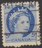 [Queen Elizabeth II - Normal Paper, See 1962 for Fluorescent Stripes, jenis GT4]