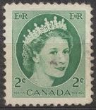 [Queen Elizabeth II - Normal Paper, See 1962 for Fluorescent Stripes, տեսակ GT1]
