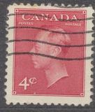 [King George VI - Inscription: "POSTES POSTAGE", typ EM]