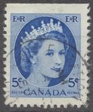 [Queen Elizabeth II - Normal Paper, See 1962 for Fluorescent Stripes, typ GT4]