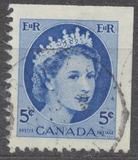 [Queen Elizabeth II - Normal Paper, See 1962 for Fluorescent Stripes, typ GT4]