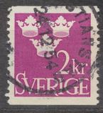 [King Gustaf VI Adolf of Sweden & Tree Crowns - Without Imprint, type BM19]