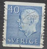 [King Gustaf VI Adolf & Three Crowns - New Colors, type FA24]