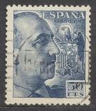 [General Franco - Without Imprint below Value, loại LI20]