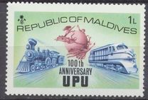 [The 100th Anniversary of Universal Postal Union, Tipe RZ]