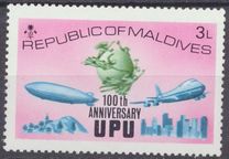 [The 100th Anniversary of Universal Postal Union, Tipe SB]