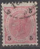 [Emperor Franz Josef I, 1830-1916 - Granite Paper. Numerals in Black, type N3]