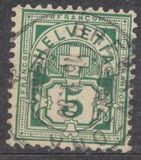 [Helvetia - Cross & Shield - Fiber Paper, प्रकार L3]