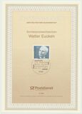 [The 100th Anniversary of the Birth of Walter Eucken, Politician, Tüüp AVR]