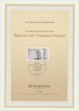 [The 100th Anniversary of the Birth of Reinod von Thadden-Trieglaff, Founder of "Deutschen Evangelischen Kirchentages", Typ AYB]