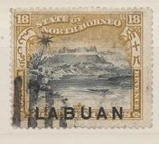 [Not Issued North Borneo Stamps Overprinted "LABUAN", type N8]