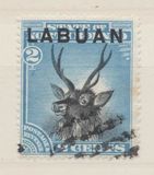 [North Borneo Stamps Overprinted "LABUAN", type J1]