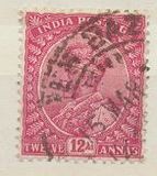 [King George V, 1865-1936 - Inscription "INDIA POSTAGE", प्रकार XBF]