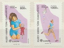 [EUROPA Stamps - Children's Games, タイプ IO]