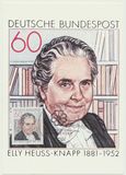 [The 100th Anniversary of the Birth of  Elly Heuss-Knapp, тип AFZ]