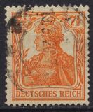 [Germania - Iscrizione "DEUTSCHES REICH" - Filigrana: Rombo, Scrivi T2]