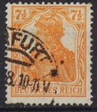 [Germania - Iscrizione "DEUTSCHES REICH" - Filigrana: Rombo, Scrivi T2]