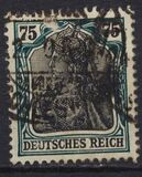 [Germania - Iscrizione "DEUTSCHES REICH" - Filigrana: Rombo, Scrivi T7]