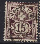 [Helvetia - Cross & Shield - Fiber Paper, प्रकार L7]