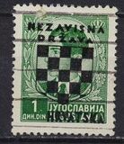 [Yugoslavia Postage Stamps Overprinted in Black - King Peter II, type B2]