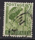 [Reina Elizabeth. Impresos por Note Printing Branch, Commonwealth Bank, Melbourne., tipo BP1]