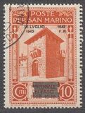 [Not Issued Edtion Overprinted - 28 LUGLIO 1943-1642 d. F. R ., тып CE1]
