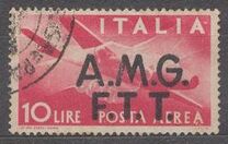[Airmail -  - Italy Postage Stamps of 1945 Overprinted "A.M.G.F.T.T.", type B3]