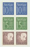 [Numeral Stamp & Tree Crowns - New Values, тып ED17]