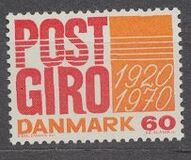[The 50th Anniversary of  Post Office Banking Service, typ GO]