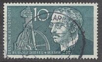 [The 100th Anniversary of the Birth of Rudolf Diesel, 1858-1913, Tip DT]