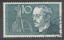 [The 100th Anniversary of the Birth of Rudolf Diesel, 1858-1913, Tip DT]