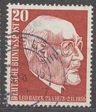 [1. Todestag von Dr. Leo Baeck, Typ DN]