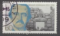 [The 100th Anniversary of the Death of Heinrich Schiliemann, Archaeologist, typ AVB]