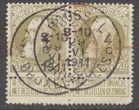 [King Leopold II. New issue, tip AH]