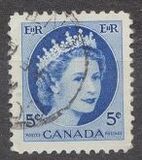 [Queen Elizabeth II - Normal Paper, See 1962 for Fluorescent Stripes, Tip GT4]