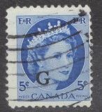 [Queen Elizabeth II - Normal Paper, See 1962 for Fluorescent Stripes, Tip GT4]
