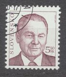 [President of the Slovak Republik Rudolf Schuster - Definitive stamp, tip KC]