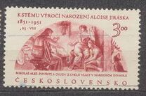 [The 100th Anniversary of the Birth of A. Jirasek - Author, type EB]