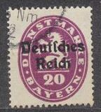 [Postage Stamps from Bayern Overprinted "Deutsches Reich", प्रकार AE]