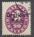 [Postage Stamps from Bayern Overprinted "Deutsches Reich", प्रकार AE]