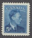 [King George VI - Inscription: "POSTES POSTAGE", type EN]