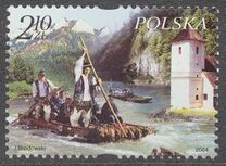 [Raftsmen on the River Dunajec, type FSA]