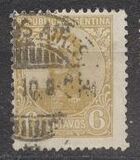 [General San Martin - Watermark 3,4 or Unwatermarked, tegund BK6]