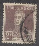 [Definitive Issues - General San Martin, with Period after Value, typ CU2]