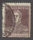 [Definitive Issues - General San Martin, with Period after Value, typ CU2]