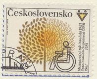 [International Year of Disabled Persons, type BZO]