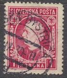 [Andrej Hlinka - Inscription "SLOVENSKÁ POŠTA", タイプ E5]