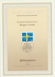 [Centenario del nacimiento de Birger Forell, 1.893 - 1.958. Sacerdote y teólogo sueco., tipo BDJ]