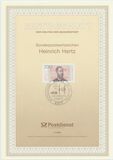 [The 100th Anniversary of the Death of Heinrich Hertz, Physicist, type BEA]