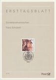 [The 200th Anniversary of the Birth of Franz Schubert, Austrian Composer, type BLE]